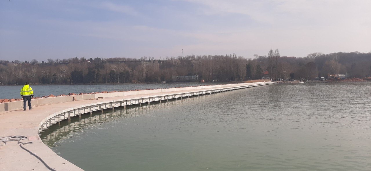 Lakefront infrastructure and promenade works