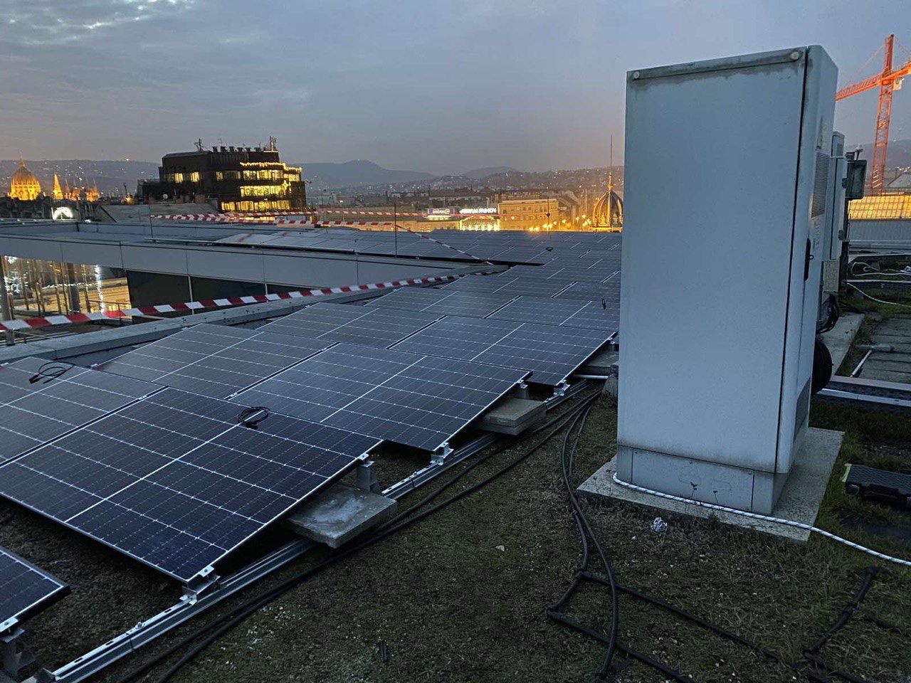 Commercial photovoltaic installation